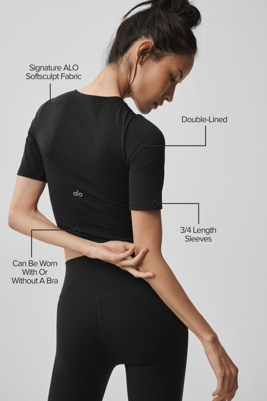 T-Shirt Manches Mi-Longues ALO Softsculpt Precision
