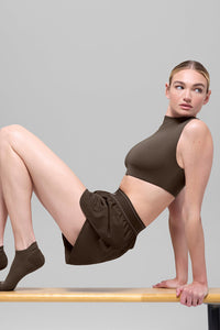 Haut Manches Courtes ALO Softsculpt Capped Out