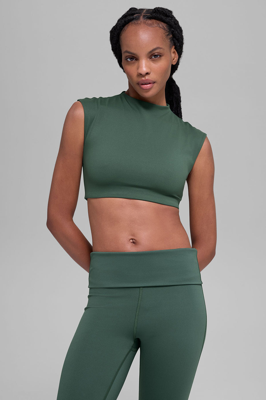 Haut Manches Courtes ALO Softsculpt Capped Out