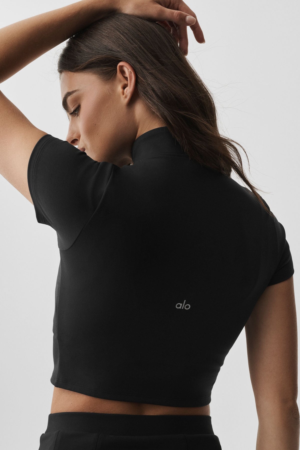 Haut Zippé Manches Courtes ALO Softsculpt