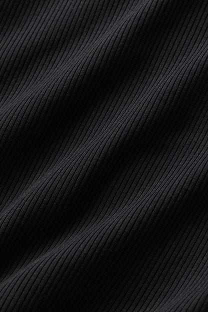 Ribbed Modal Cap Sleeve Top
