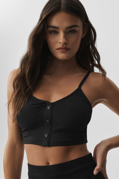Ribbed Delicate Lounge Tank