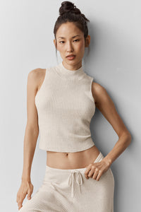 Sweater Knit Unwind Sleeveless Top