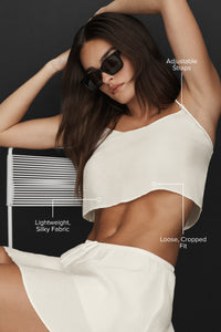 Semi-Sheer Golden Hour Tank