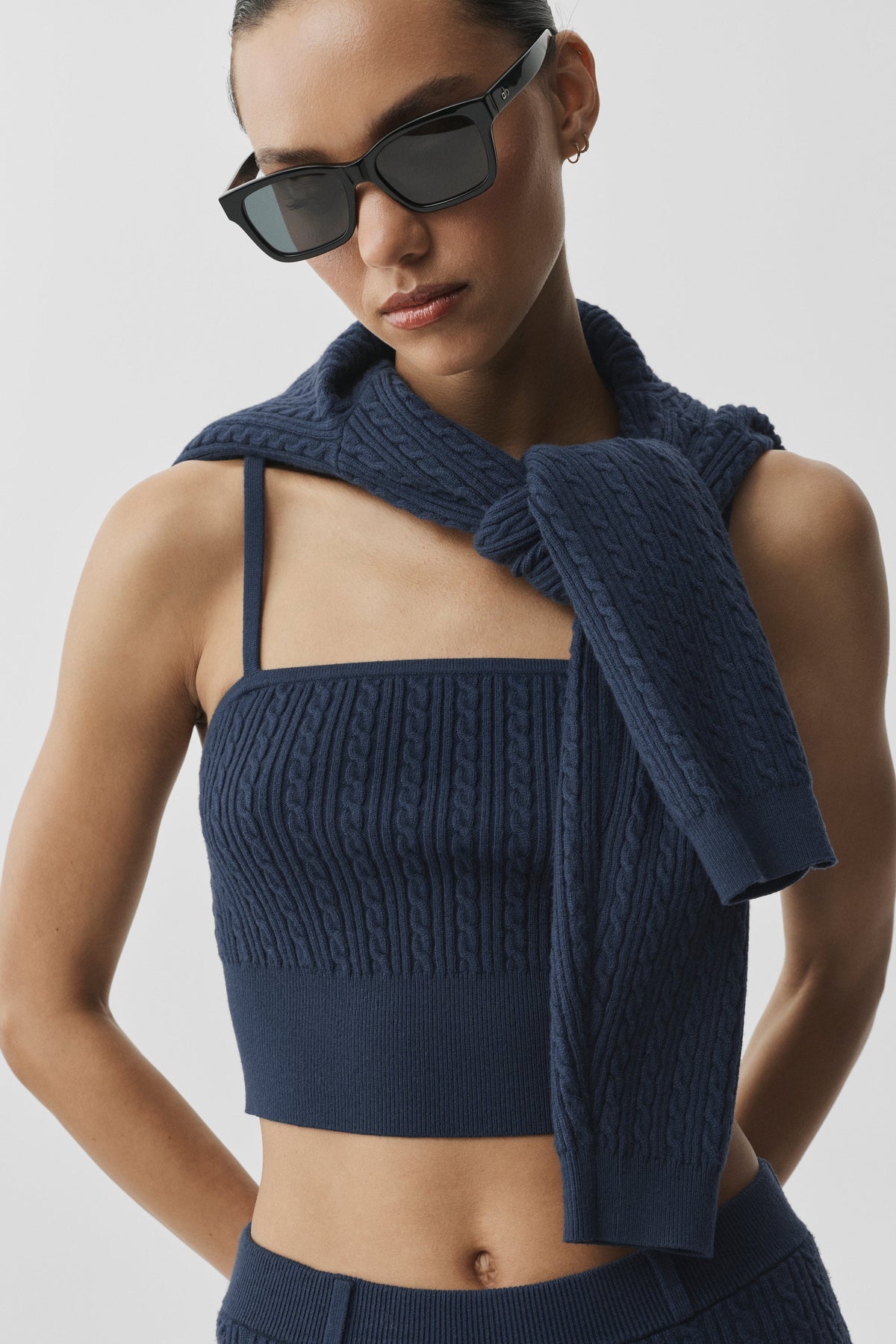 Débardeur Mini Cable Sweater