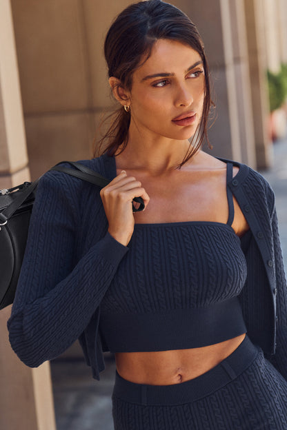 Débardeur Mini Cable Sweater