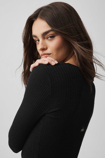 Sweater Knit Unwind Long Sleeve
