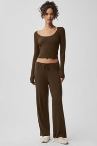 Sweater Knit Unwind Long Sleeve