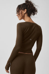 Sweater Knit Unwind Long Sleeve