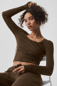 Sweater Knit Unwind Long Sleeve