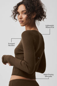 Sweater Knit Unwind Long Sleeve