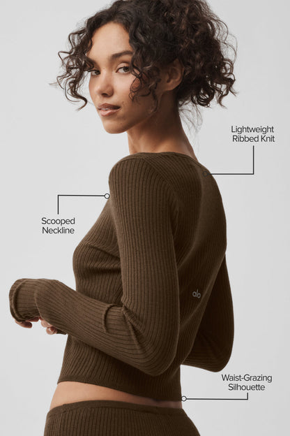 Sweater Knit Unwind Long Sleeve