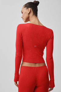 Sweater Knit Unwind Long Sleeve
