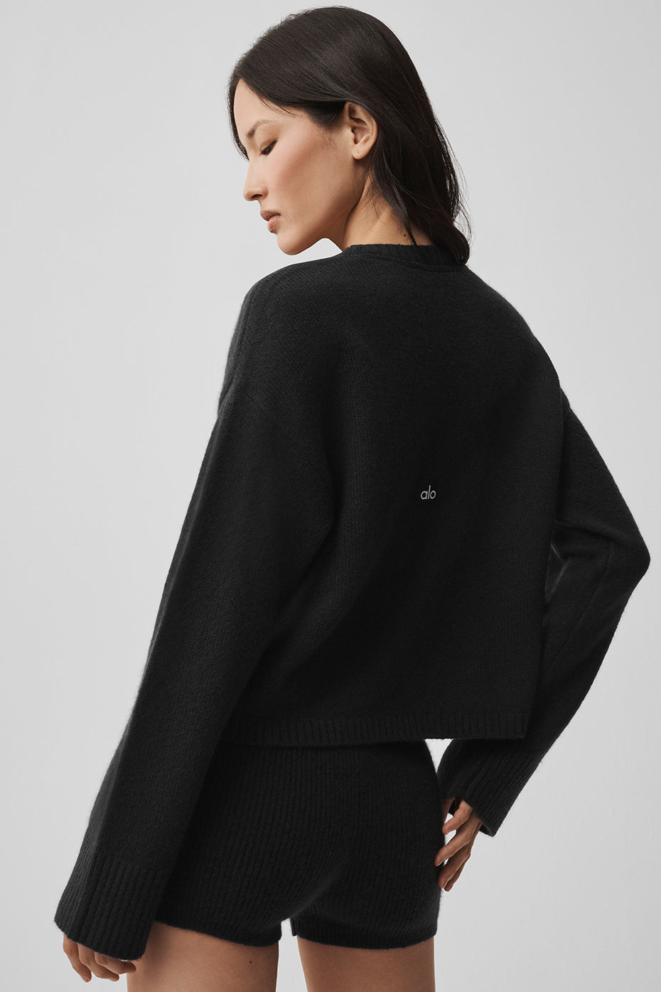 Cardigan À Nouer En Laine Et Cachemire New Class