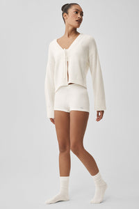 Cardigan À Nouer En Laine Et Cachemire New Class