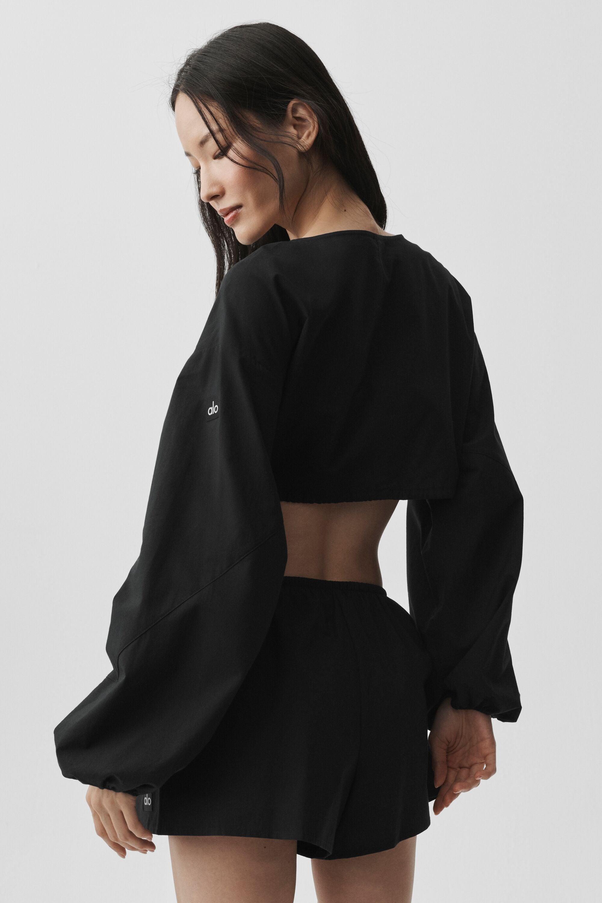 Cotton Cropped Real Deal Long Sleeve