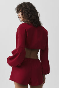 Cotton Cropped Real Deal Long Sleeve
