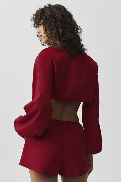 Cotton Cropped Real Deal Long Sleeve