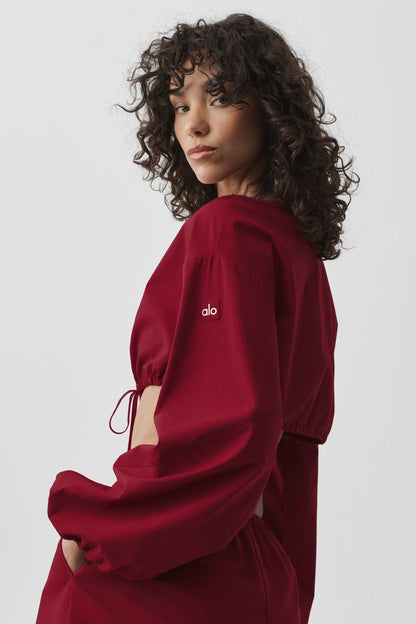Cotton Cropped Real Deal Long Sleeve