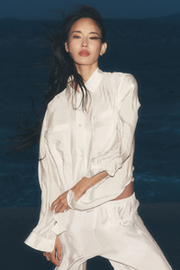 Chemise Manches Longues Semi-Transparente Golden Hour