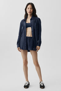 Chemise Manches Longues Semi-Transparente Golden Hour