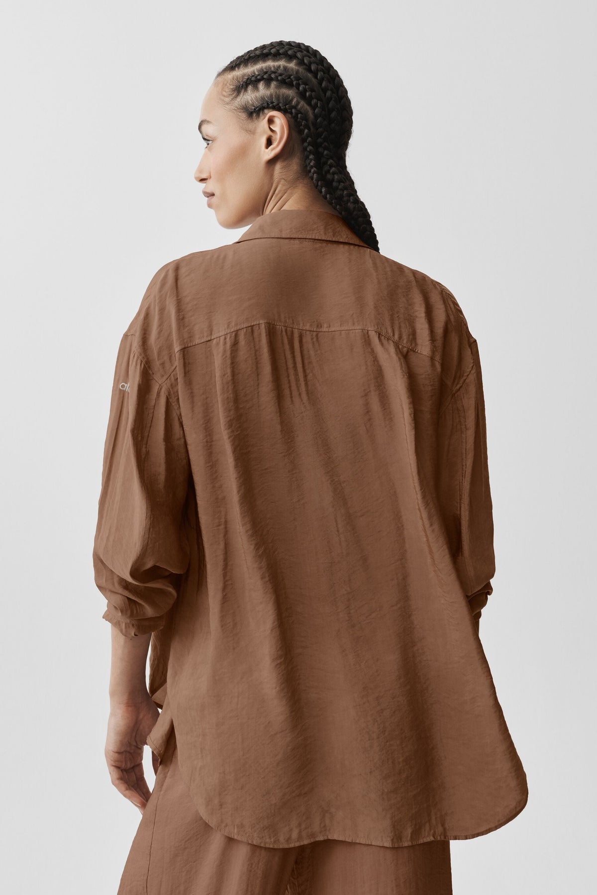 Chemise Manches Longues Semi-Transparente Golden Hour