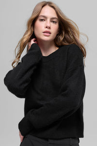 Pull Court Col Ras-Du-Cou En Laine Et Cachemire New Class