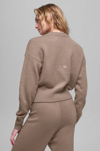 Pull Court Col Ras-Du-Cou En Laine Et Cachemire New Class