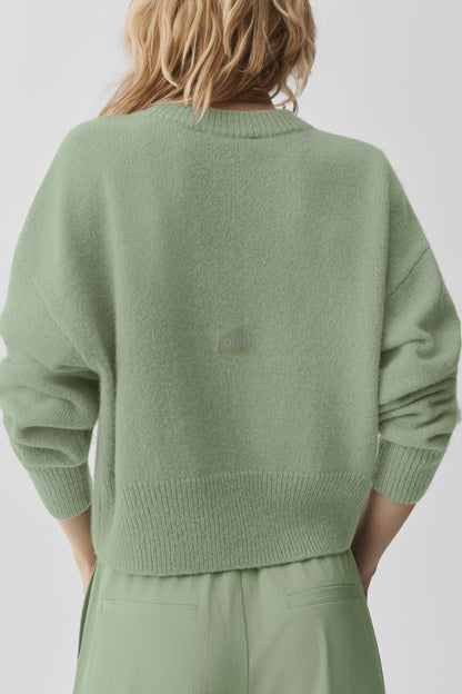 Pull Court Col Ras-Du-Cou En Laine Et Cachemire New Class