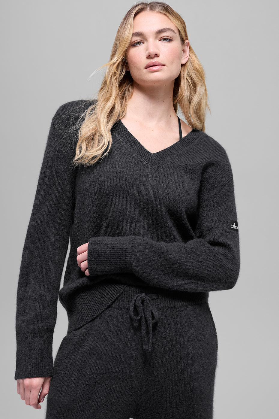 Pull Col V Oversize En Laine Et Cachemire New Class