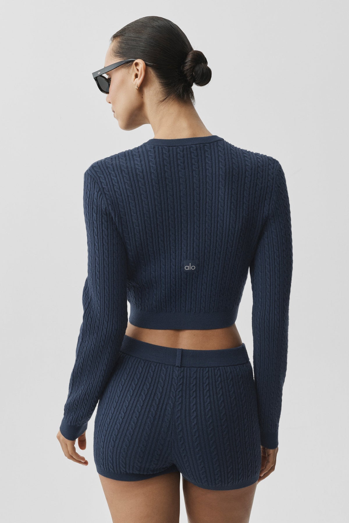 Cardigan Mini Cable Sweater
