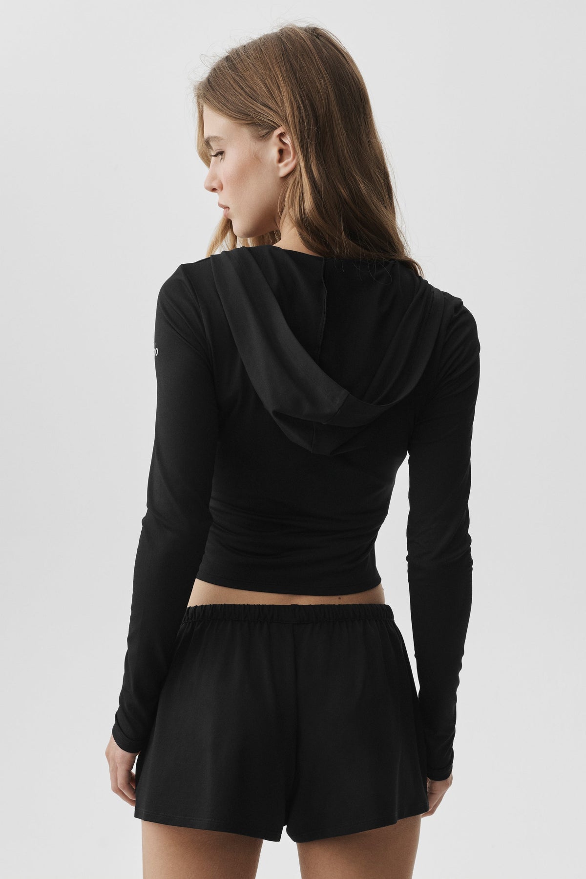 Sweat À Capuche Ajusté Zippé Alosoft Finesse