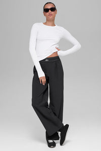 Haut Manches Longues Alosoft Finesse - Blanc