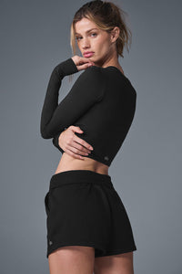 Alosoft Crop Finesse Long Sleeve