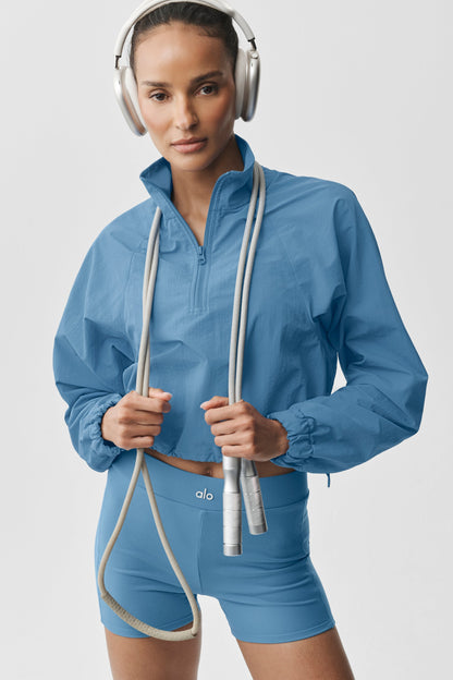 Cropped 1/4 Zip Alumni Pullover