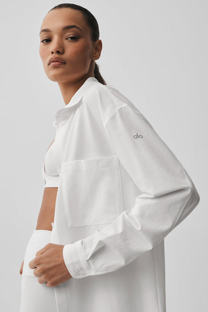 Dreamscape Button Down Long Sleeve