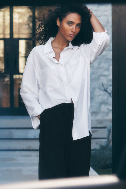 Dreamscape Button Down Long Sleeve