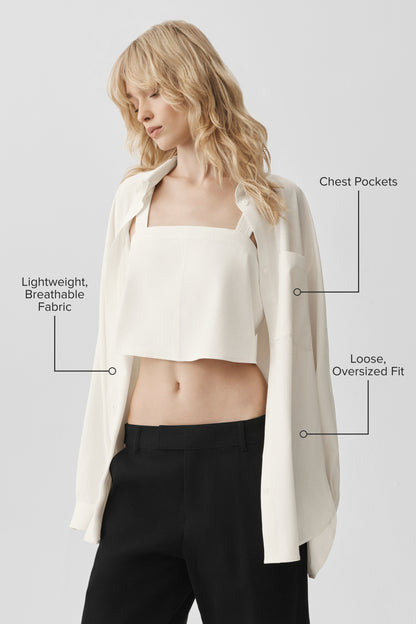 Dreamscape Button Down Long Sleeve