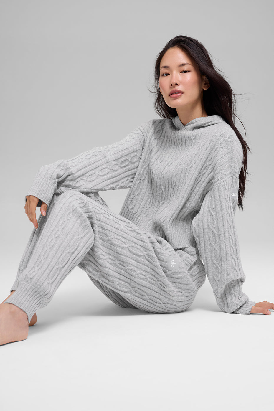 Sweat À Capuche En Maille Torsadée Winter Bliss