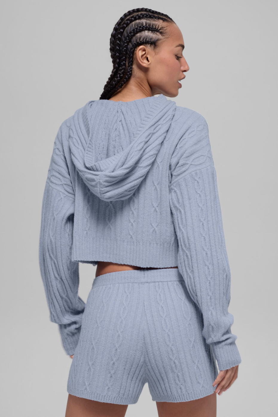 Sweat À Capuche En Maille Torsadée Winter Bliss