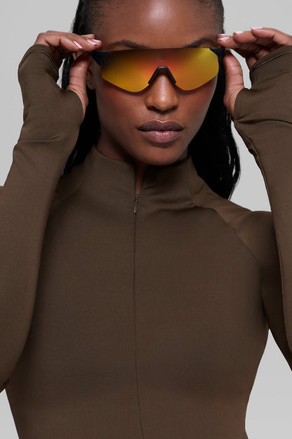 Haut Manches Longues Zippé 1/4 Airlift Winter Warm