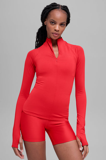 Haut Manches Longues Zippé 1/4 Airlift Winter Warm