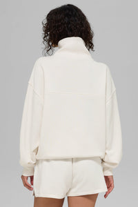 Hazy Mock Neck Pullover