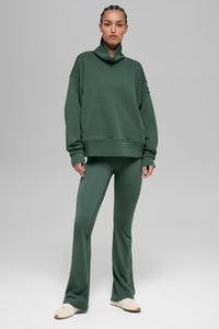 Hazy Mock Neck Pullover
