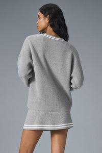 Cardigan En Maille Tennis Club