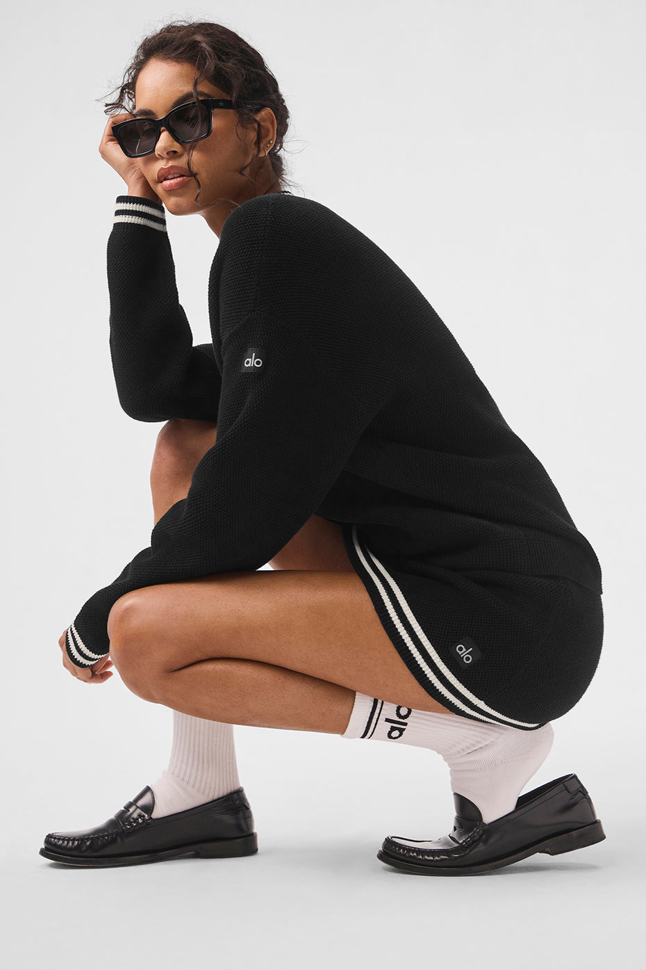 Cardigan En Maille Tennis Club