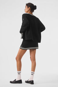 Cardigan En Maille Tennis Club