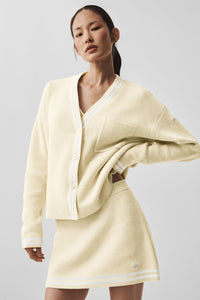 Cardigan En Maille Tennis Club