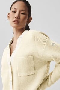 Cardigan En Maille Tennis Club