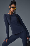 Haut Manches Longues Airbrush Winter Warm Nocturne